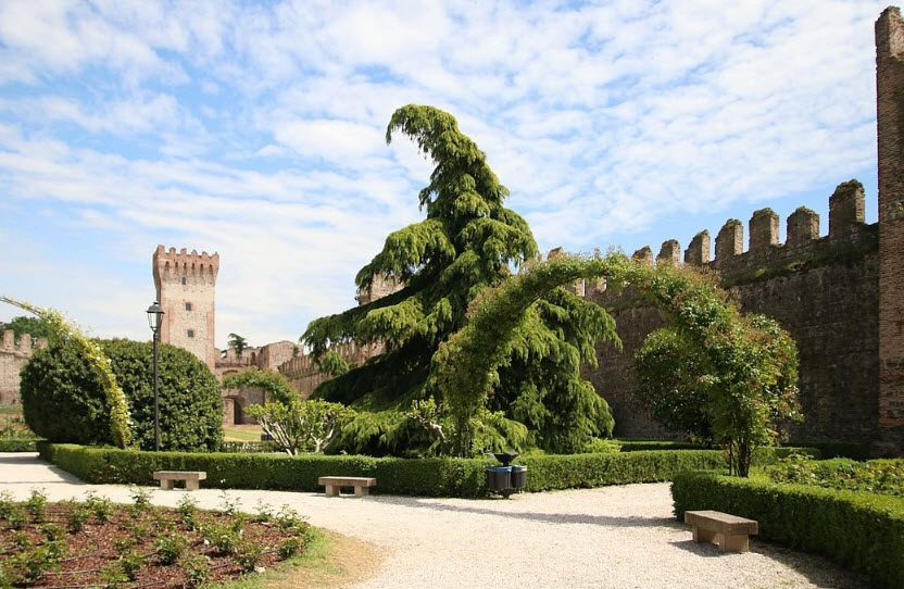 Carrarese's Castle of Padua, Italy